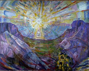 Le soleil - Edvard Munch