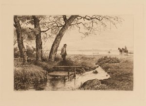 Près du ruisseau - Edvard Petersen