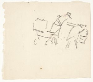 Études de figures pour le tableau de Langelinje - Edvard Weie