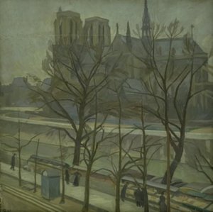 Depuis le Quai de la Tournelle, Paris - Edvard Weie