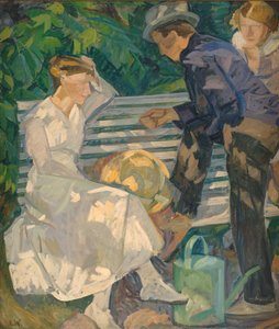 Dans le jardin du vicaire, Christiansø - Edvard Weie