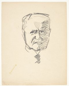 Étude pour le portrait du Dr. Carl Lorentzen (1860-1932) - Edvard Weie