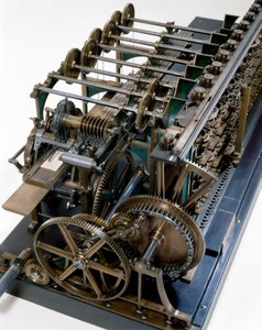 Détail de la machine à différence de Scheutz n° 3