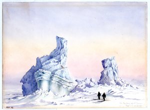 Un iceberg au large du Cap Evans, 1er-11 septembre 1911