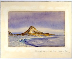 Observation Hill depuis Hut Point, 1911