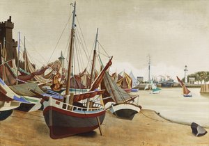 La Rochelle - Edward Alexander Wadsworth