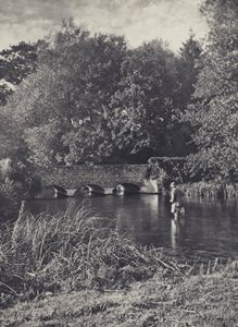 Montée du soir au pont de Leverton - Edward Alfred Barton
