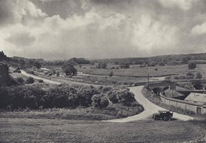 La vallée de Test depuis Chilbolton Down - Edward Alfred Barton