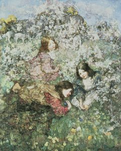 Œufs de Pâques - Edward Atkinson Hornel