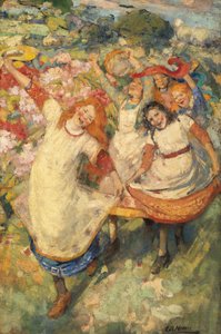 La Danse du Printemps - Edward Atkinson Hornel