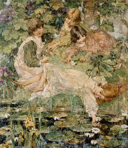 La Piscine - Edward Atkinson Hornel