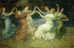 Les Danseurs - Edward August Bell