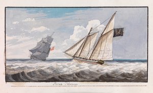Goélette pirate, c.1805