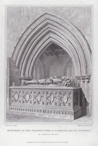 Monument de John Beaufort Duc de Somerset et de sa Duchesse, à Wimborne Minster - Edward Blore