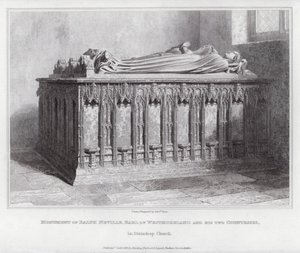 Monument de Ralph Neville, comte de Westmoreland et ses deux comtesses, dans l