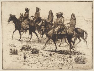 Navajos - Edward Borein