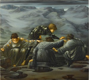 Persée et les Graïées - Edward Burne-Jones