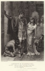 Antoine et Cléopâtre, Antoine et Cléopâtre, Acte III, Scène IX - Edward Burne Jones