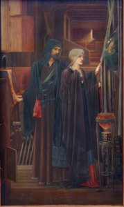 Le magicien - Edward Burne Jones
