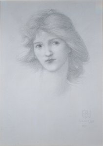Tête Féminine : Étude pour 