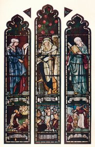 Fenêtre de la Sibylle, chapelle du Jesus College, Cambridge, vers 1872 - Edward Burne Jones