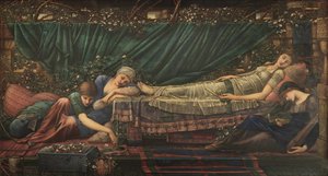 La Légende de la Belle au bois dormant, 1885-1890 - Edward Burne Jones
