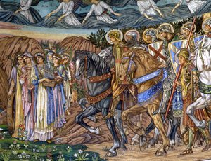 La Vierge et les saintes martyres, 1880s-90s - Edward Burne Jones
