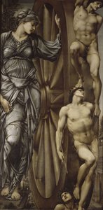 La roue de la fortune - Edward Burne Jones