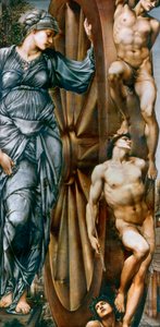 La Roue de la Fortune, 1875-1883 - Edward Burne Jones