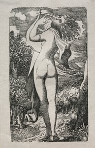 Bacchante ou Le joueur de lyre - Edward Calvert