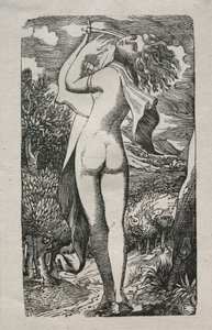 Bacchante ou Le joueur de lyre, 1829 - Edward Calvert