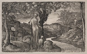 La mariée - Edward Calvert