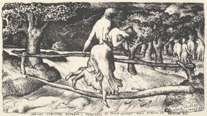 Le Déluge, 1829 - Edward Calvert