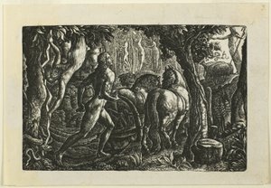 Le Laboureur - Edward Calvert