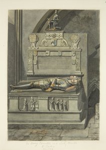Monument à Sir Henry Newton et Lady Newton dans la cathédrale de Bristol - Edward Cashin