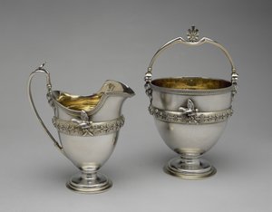 Pichet à crème et panier à sucre - Edward Chandler Moore