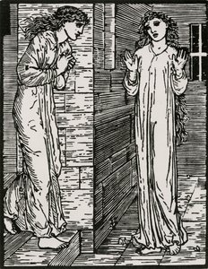 Arrive à la première sœur - Edward Coley (after) Burne Jones