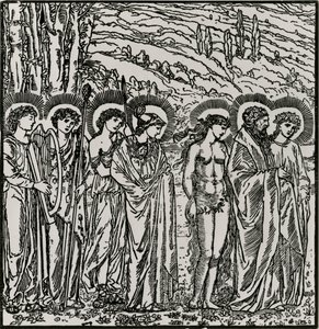 Entrée parmi les dieux - Edward Coley (after) Burne Jones