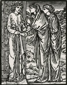 Deuxième visite - Edward Coley (after) Burne Jones