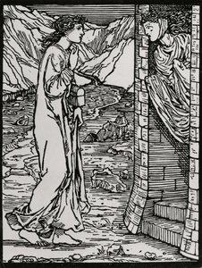 La tour parlante - Edward Coley (after) Burne Jones