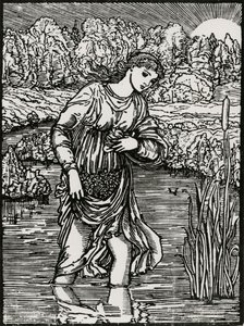 La tâche des roseaux - Edward Coley (after) Burne Jones