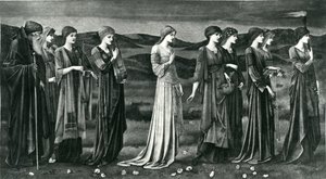 Le mariage de Psyché - Edward Coley (after) Burne Jones