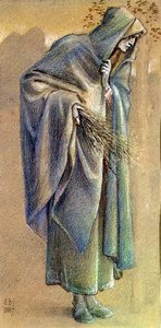 Figure en manteau - Edward Coley Burne Jones