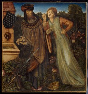 Le roi Marc et la belle Iseult - Edward Coley Burne Jones