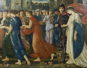 Saint Georges et le Dragon : No. 7 Le Retour - Edward Burne Jones