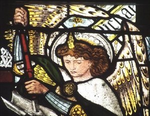 Saint Michel - Edward Coley Burne Jones