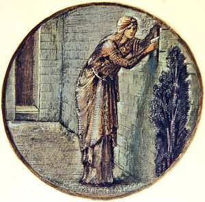 Le Livre des Fleurs : XXIV. Rendez-vous au mur - Edward Coley Burne Jones