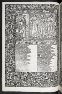 Les œuvres de Geoffrey Chaucer nouvellement imprimées avec des illustrations de Sir Edward Burne-Jones - Edward Coley Burne Jones