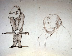 Deux mécènes - Edward Coley Burne Jones