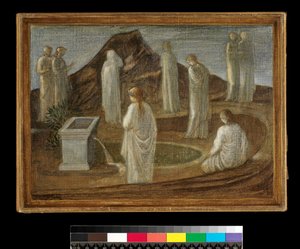 Un rêve de neuf muses - Edward Burne Jones